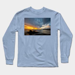 Sunrise at Collywell Bay Long Sleeve T-Shirt